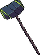 Compressed Metal Mallet Willow Leaves.png