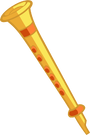 Squidward's Clarinet Yellow.png