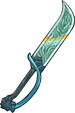Damascus Cleaver Cyan.png