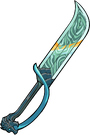 Damascus Cleaver Cyan.png