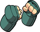 Fighting Spirit Gloves Cyan.png