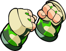 Flashing Knuckles Lucky Clover.png