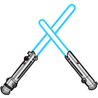 Ahsoka's Lightsaber & Shoto.png