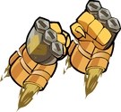 Collision Rocket Fists Team Yellow.png