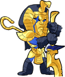 Pharaoh King Magyar Goldforged.png