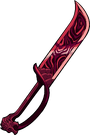 Damascus Cleaver Team Red Secondary.png