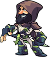 Roland the Hooded Willow Leaves.png