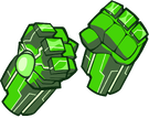 Hardlight Gauntlets Lucky Clover.png