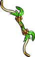 Gold-Inlaid Bow Lucky Clover.png